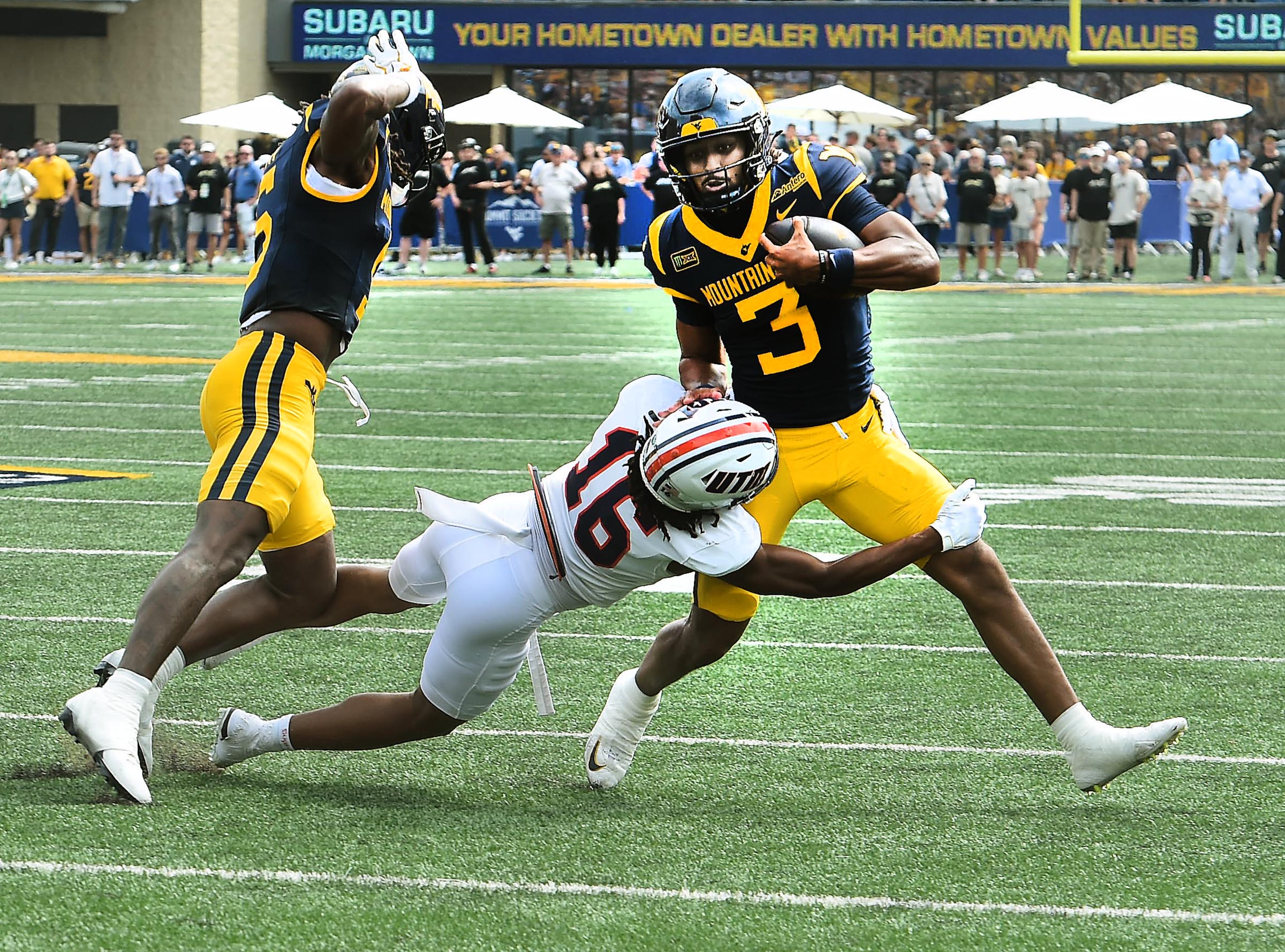 West Virginia football quickly turns attention to No. 25 Virginia after U.T. Martin win